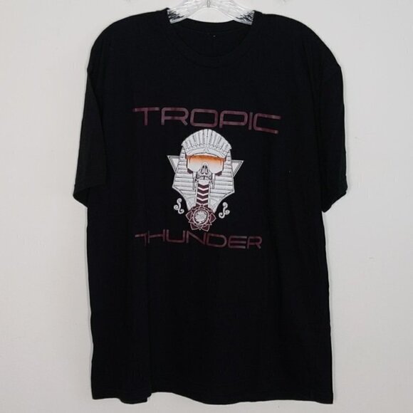 Tropic Thunder Viper Skull Graphic T Shirt - Picture 1 of 3